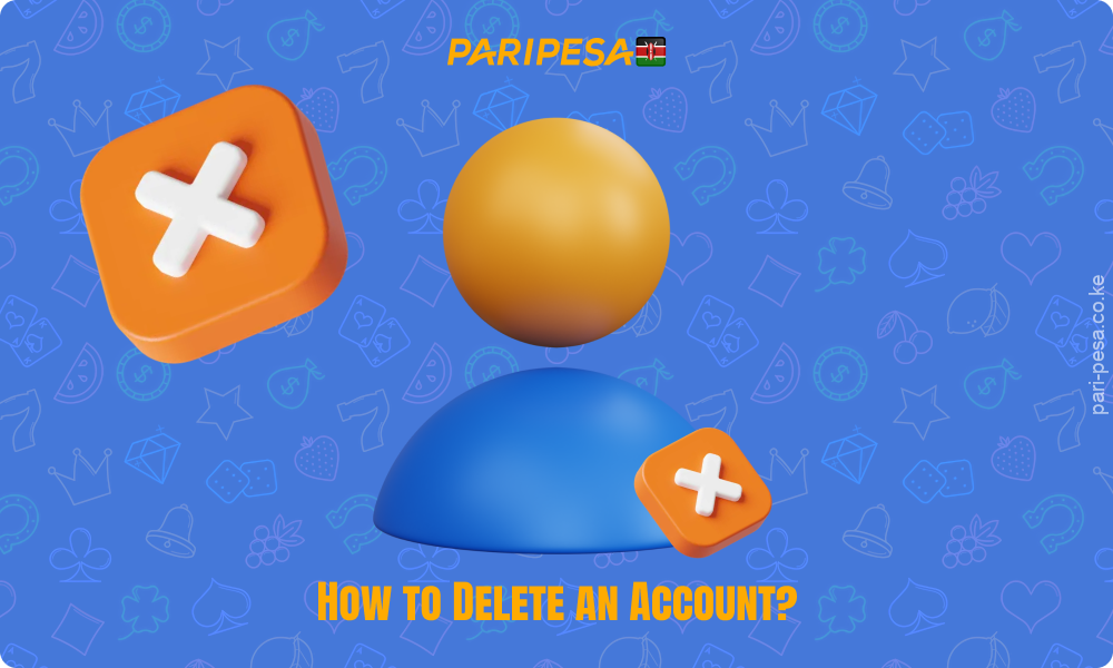 To delete your Paripesa account, you need to contact support and request a temporary deactivation of your profile