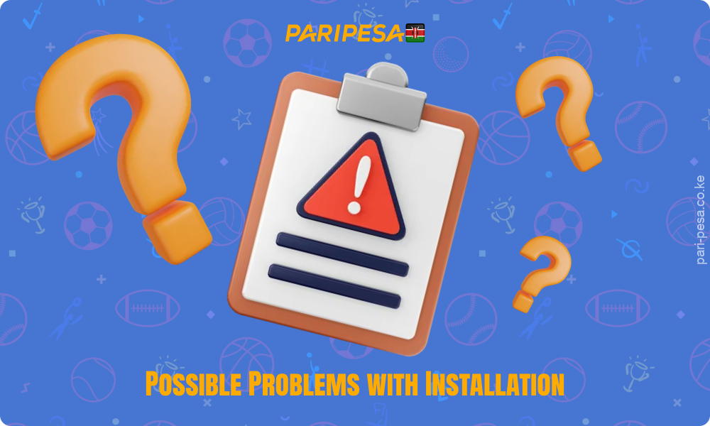 To resolve Paripesa APK installation issues, make sure your device is compatible, download the latest version and reload it or contact support