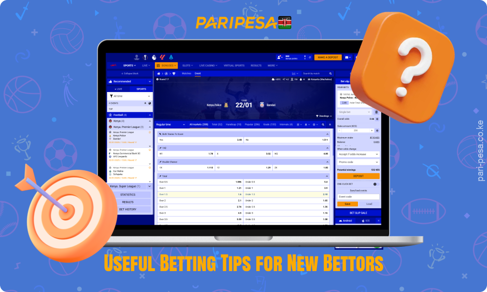 Newcomers to betting at Paripesa are advised to analyse statistics, stick to a budget, bet on familiar sports and avoid impulsive decisions